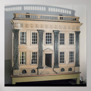 Póster A grande casa de boneca inglesa de House