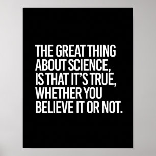 Poster A GRANDE COISA SOBRE A CIÊNCIA É QUE é WH