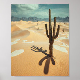 Poster A Grande Desconexão do Deserto: Uma Visão Surreali