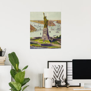 Poster A Grande Estátua de Bartholdi, Estátua da Liberdad