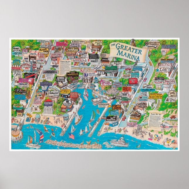 Poster A Grande Marina (Frente)