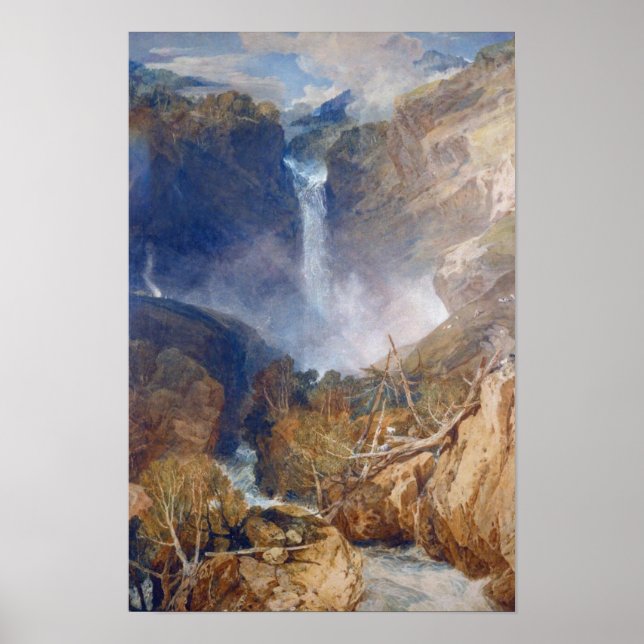 Poster A Grande Queda de Reichenbach (Frente)