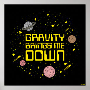 Poster A gravidade derruba-me