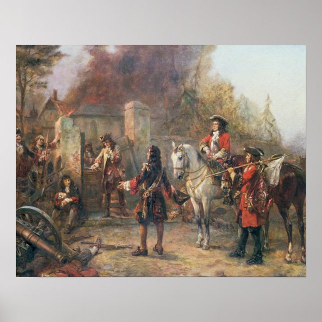 Poster A Guarnição da Aldeia Teve Finalmente Surrendere (Frente)