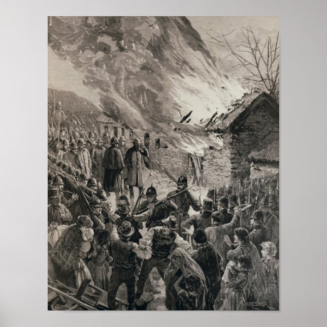Póster A Guerra do Aluguel na Irlanda (Frente)