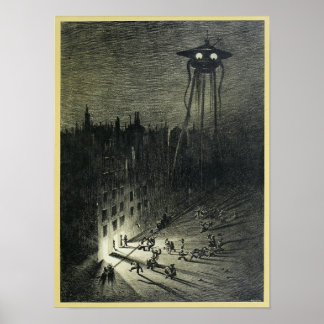 Poster A Guerra dos Mundos (1906)
