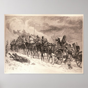 Póster A guerra entre Servia e Bulgária