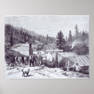 Póster A guerra indiana, cidade da palha