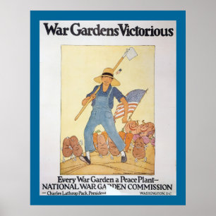 Póster A guerra jardina vitorioso