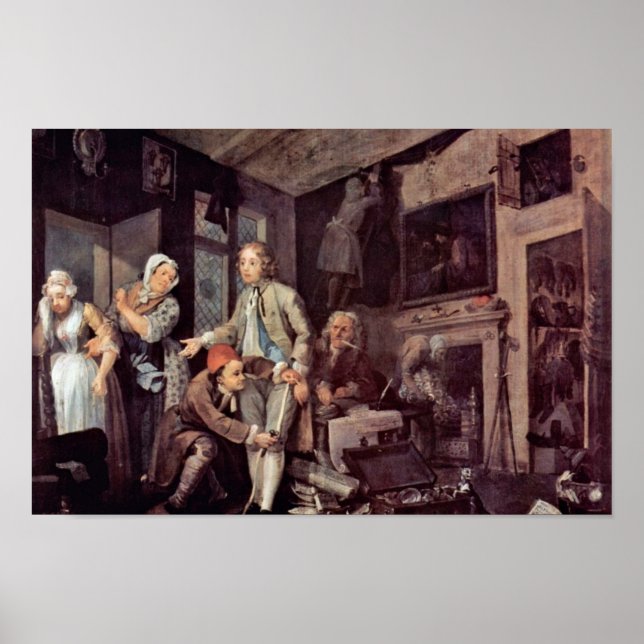 Póster A Herança " De Hogarth William (Frente)