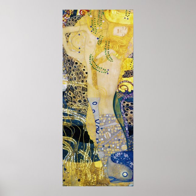 Poster A Hidra, Gustav Klimt (Frente)