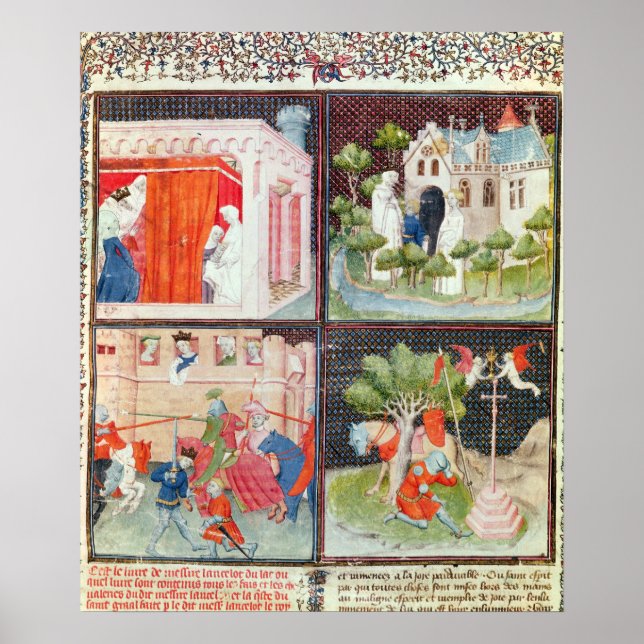 Póster A história de Lancelot (Frente)