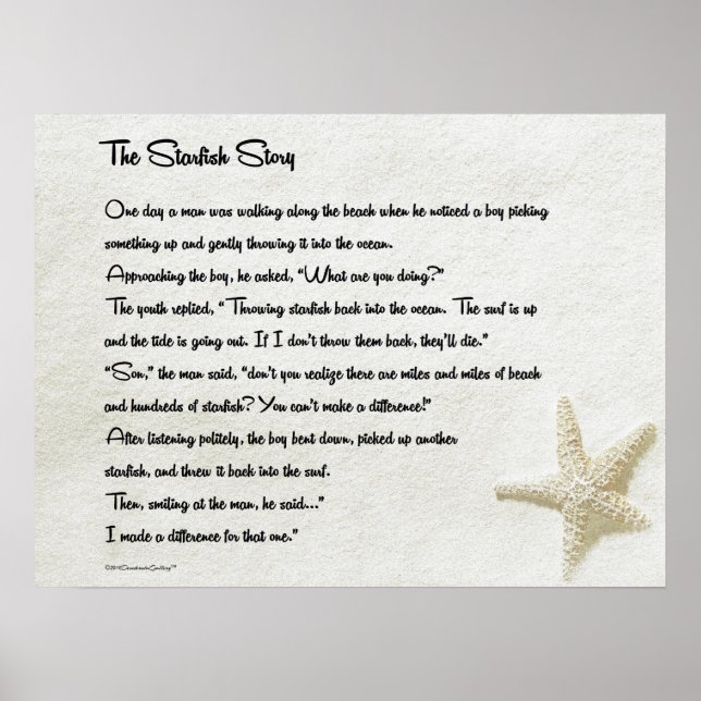 Poster A História do Peixe Estrela (Frente)