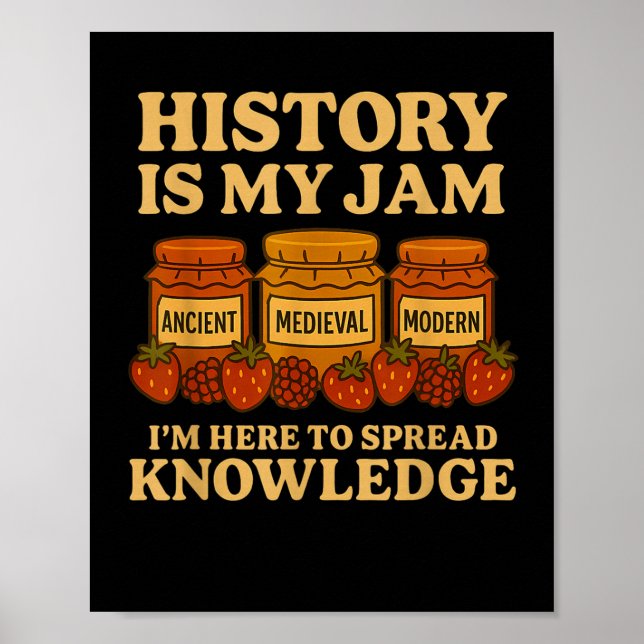 Poster A História É O Meu Professor Engraçado De Volta À  (Frente)