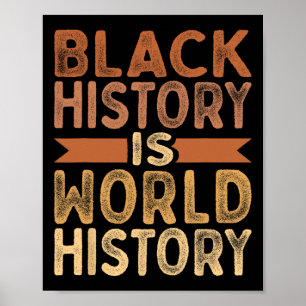 Poster A História Negra É História Mundial, América Afric
