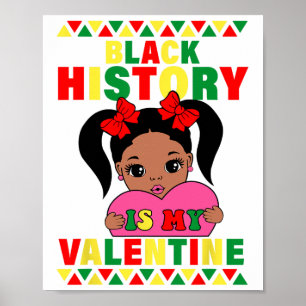 Poster A História Negra É Minha Namorados A Menina Americ