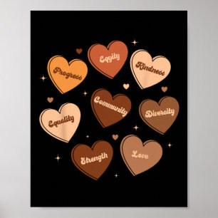 Poster A História Negra Implica Diversidade Equidade Mela