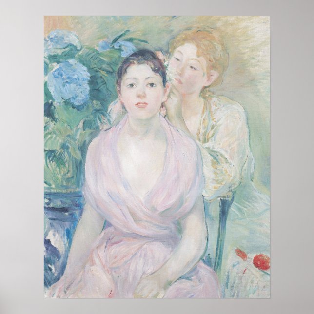 Poster A Hortensia, ou As Duas Irmãs, 1894 (Frente)