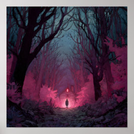 Poster A House in the Woods