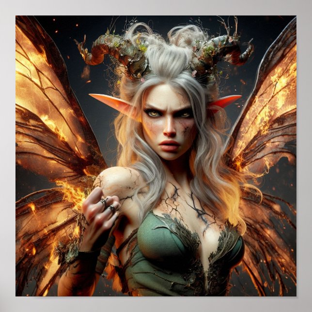 Poster A.I. Fey irritado (Frente)