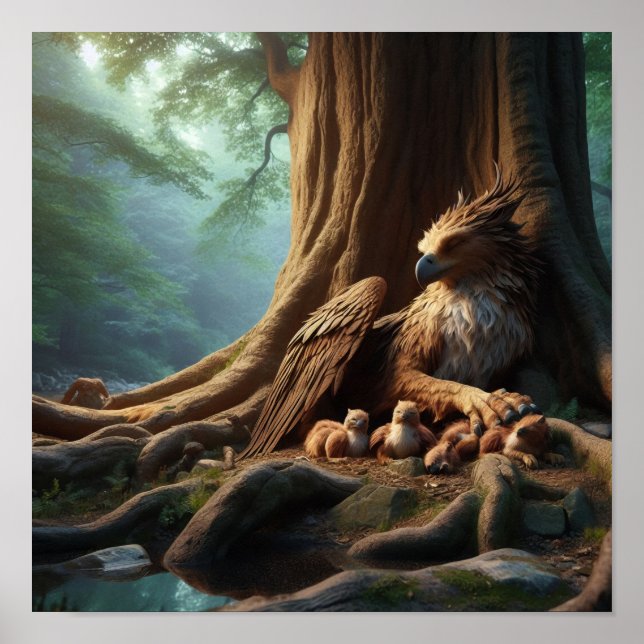 Poster A.I. Madre Griffin e seus informantes (Frente)