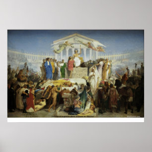 Poster A idade de Augustus, nascimento do cristo por