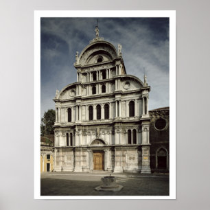 Poster A igreja de San Zaccaria, 1480-1500 (foto)
