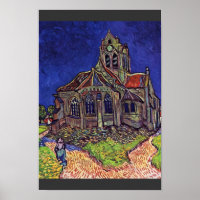 A Igreja Em Auvers-Sur-Oise, Por Vincent Van