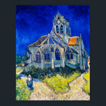 Poster A Igreja em Auvers-sur-Oise por Vincent van Gogh<br><div class="desc">Vincent van Gogh. Data: 1890</div>