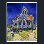 Poster A Igreja em Auvers, Van Gogh<br><div class="desc">Vincent Willem van Gogh (30 de março de 1853 - 29 de julho de 1890) foi um pintor holandês impressionista poste que se encontra entre as figuras mais famosas e influentes da história da arte ocidental. Em pouco mais de uma década, criou cerca de 2.100 trabalhos de arte, incluindo cerca...</div>