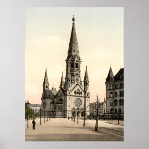 Póster A igreja memorável de Wilhelm do imperador,