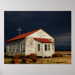 Póster A Igreja na Frogmore Plantation [Impressão de Arte