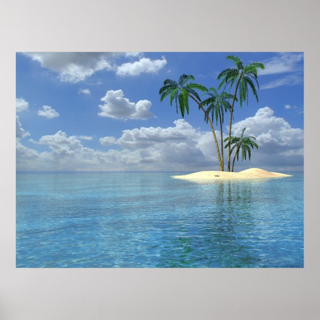 Póster A ilha (Frente)