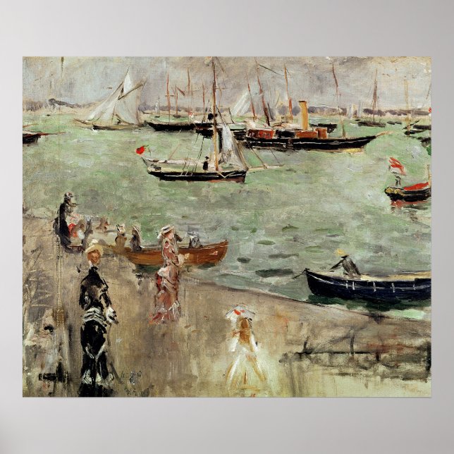 Poster A Ilha de Wight, 1875 (Frente)