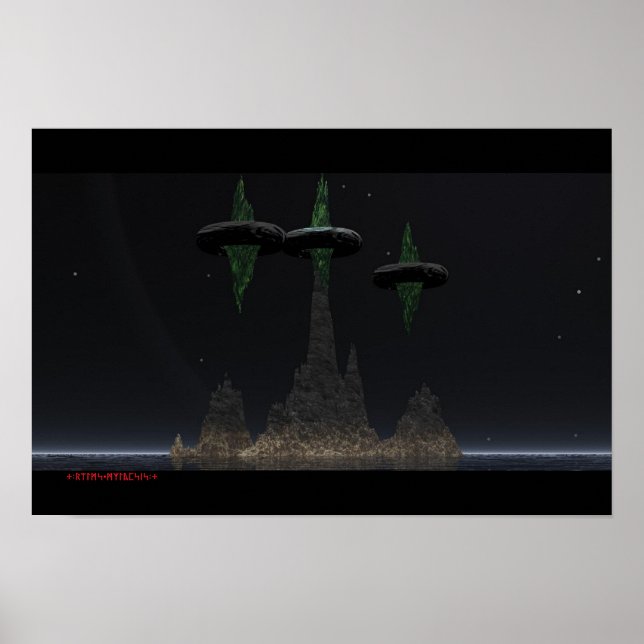 Poster A Ilha Esmeralda (Frente)