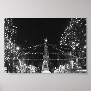 Póster A iluminação da rua da igreja, Burlington Vermon