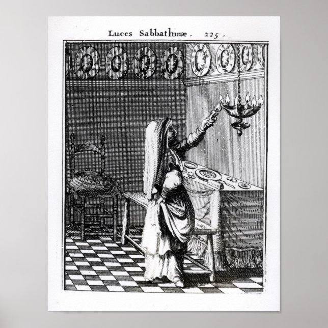 Poster A iluminação das velas do Sabá (Frente)