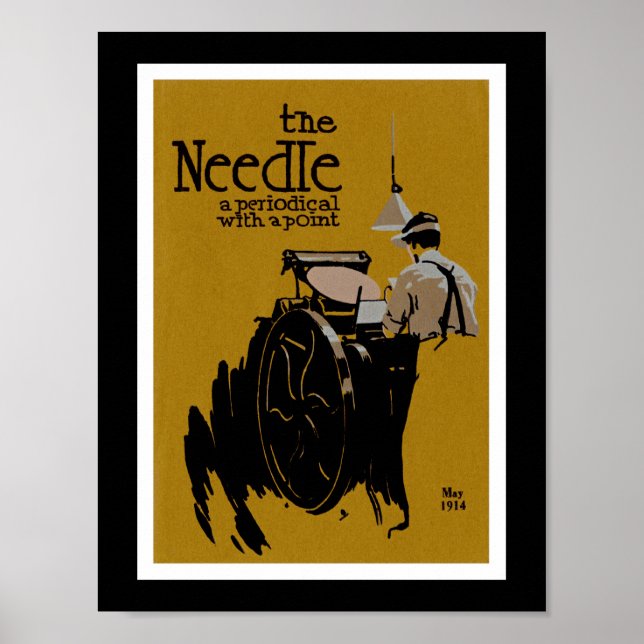 Poster A ilustração periódica da Agulha (Frente)