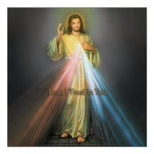 PÓSTER A IMAGEM DEVOCIONAL DO COMPAIXÃO DIVINO