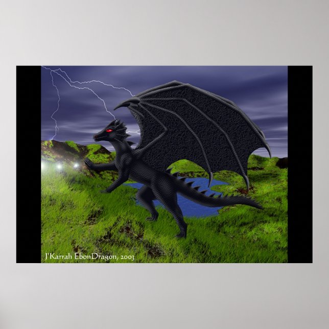 Póster A imagem do dragão (Frente)