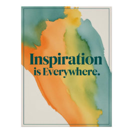 Póster A Inspiração Está em Toda Parte