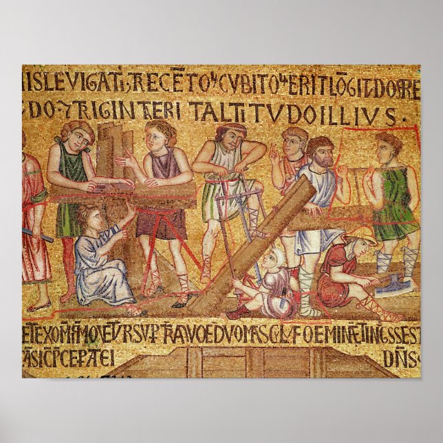 Póster A Inundação, do Atrium, detalhe do (Frente)