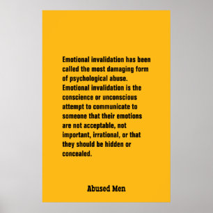 Póster A Invalidação Emocional Foi Chamada ...