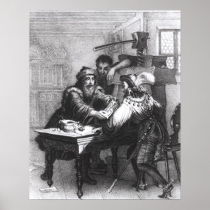 Póster A invenção da impressão, 1827