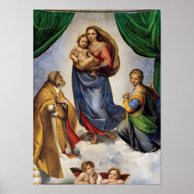 Poster A Irmã Madonna | Raphael | (Frente)