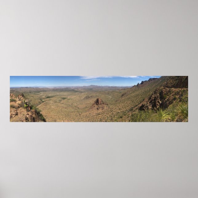 Poster A janela - Big Bend, Texas (Frente)