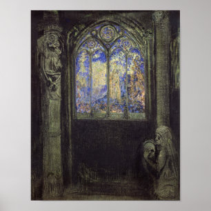 Poster A janela de vitral, 1904