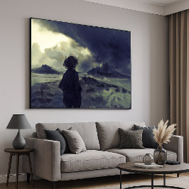 Poster A Jornada Desconhecida - Impressionismo Monocromát