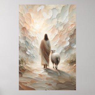 Poster A Jornada para Casa O Bom Pastor Jesus Páscoa