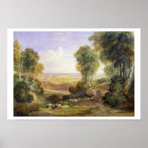 Póster A junção do Severn e o Wye com Chepst